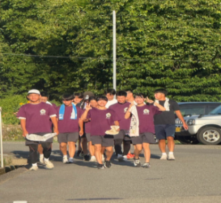 朝散歩