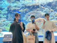 沖縄２日目水族館１